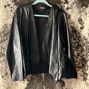 Vegan leather jacket size XL